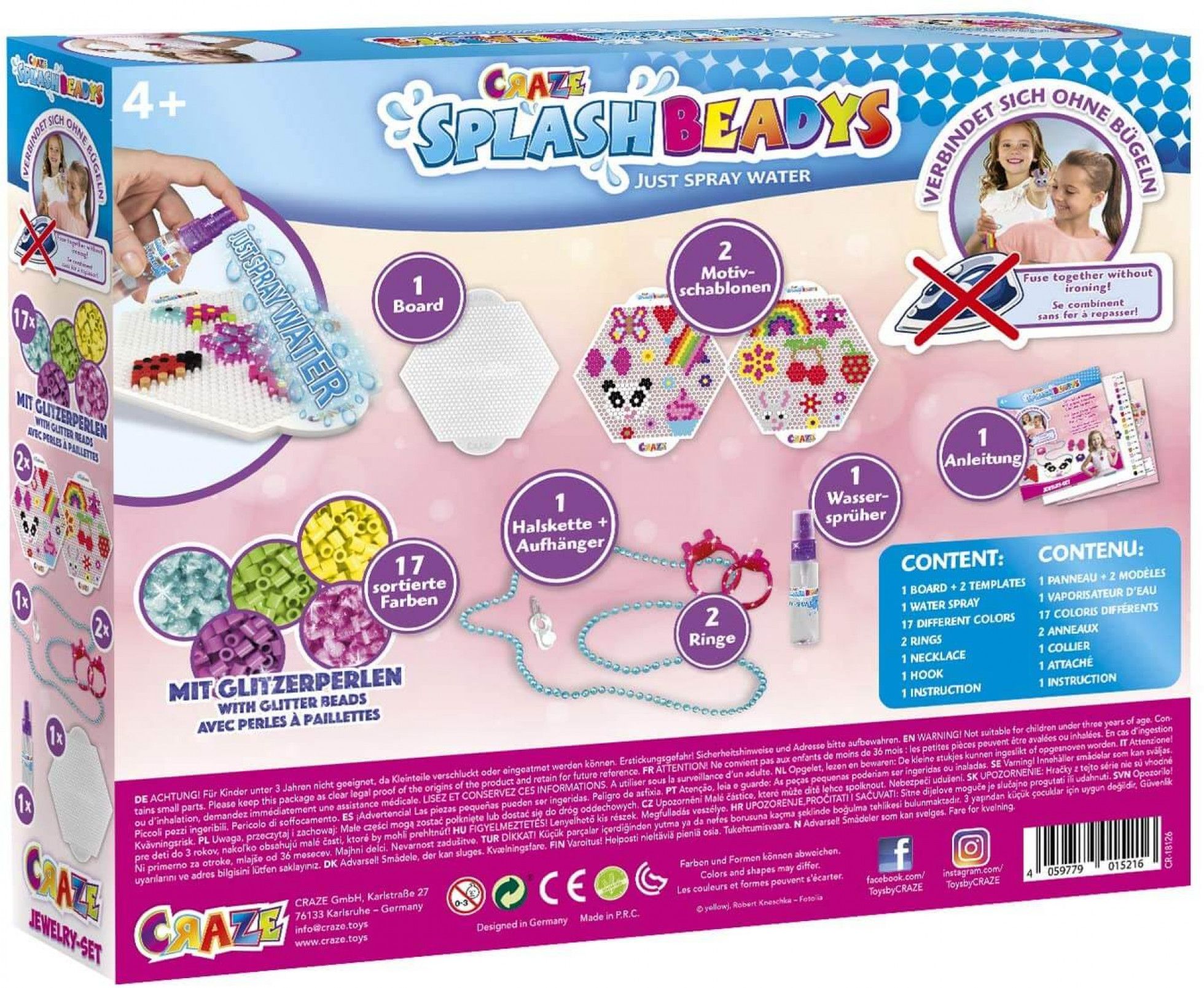 Set de creatie bijuterii Splash Beads - Craze 6