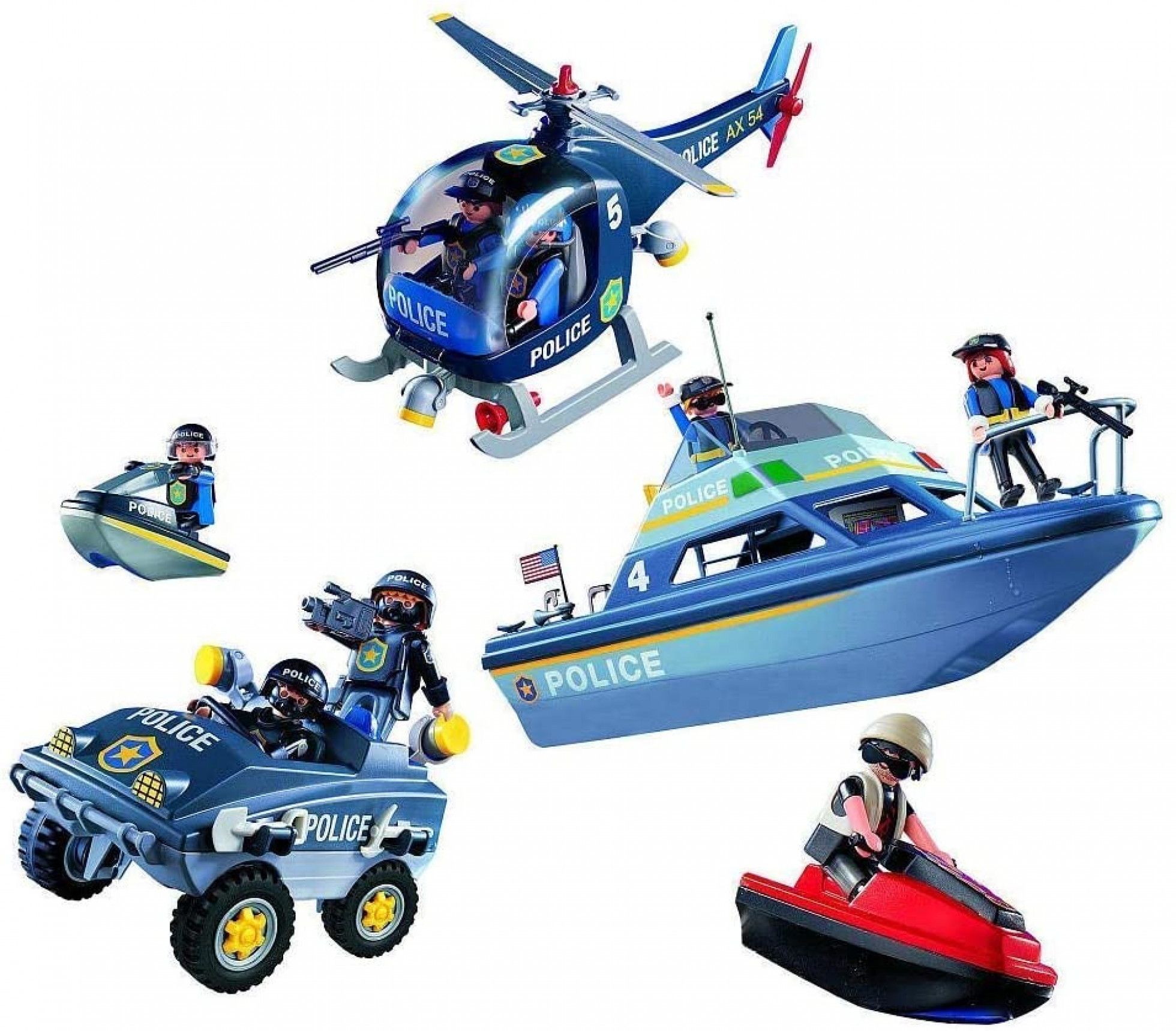 Set vechicule de politie - Playmobil 2