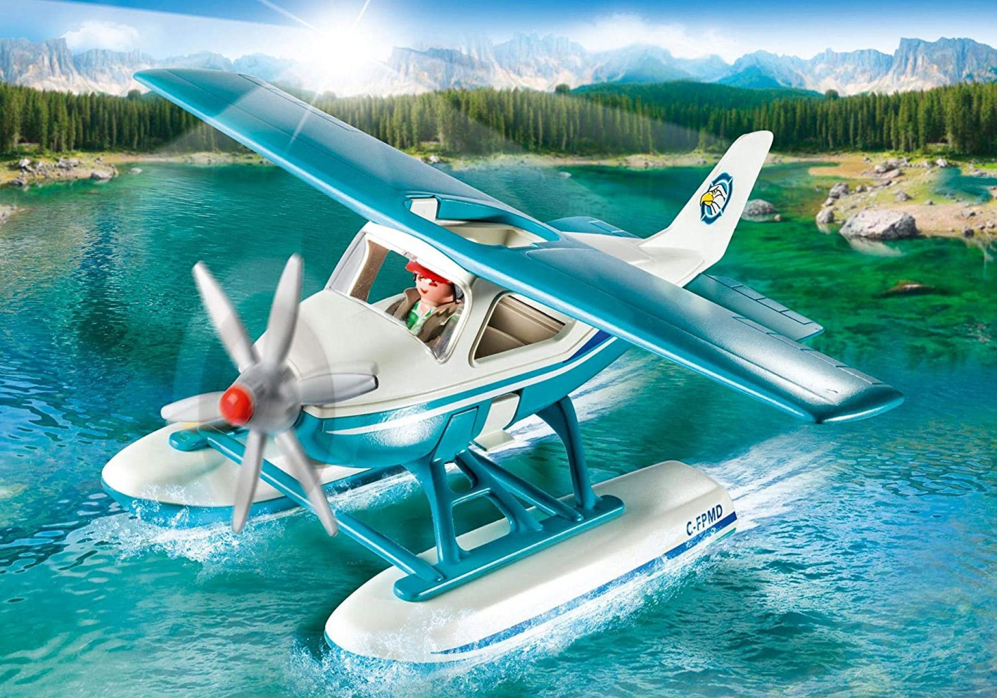 Casuta de lemn pe lac - Playmobil 3
