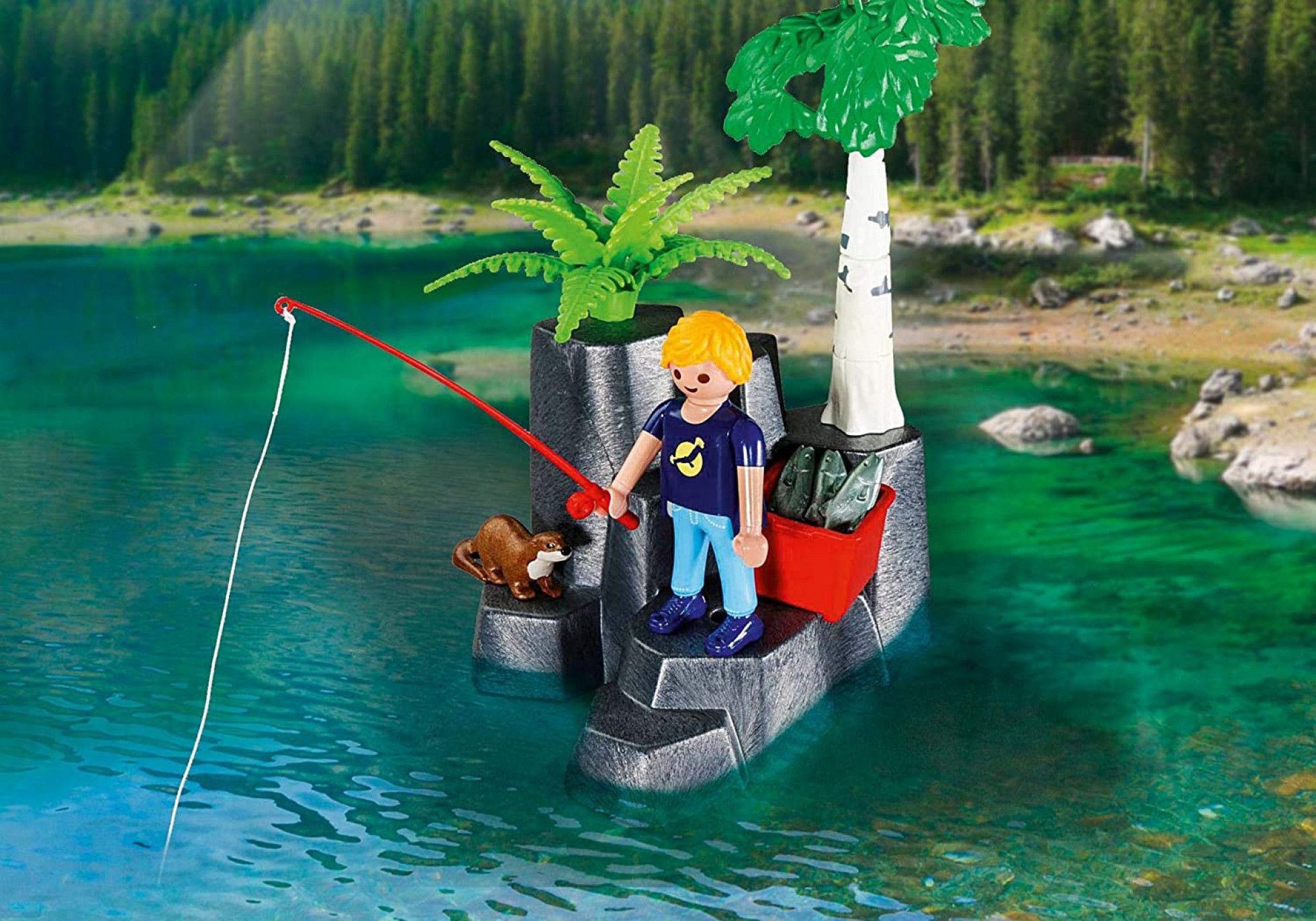 Casuta de lemn pe lac - Playmobil 5