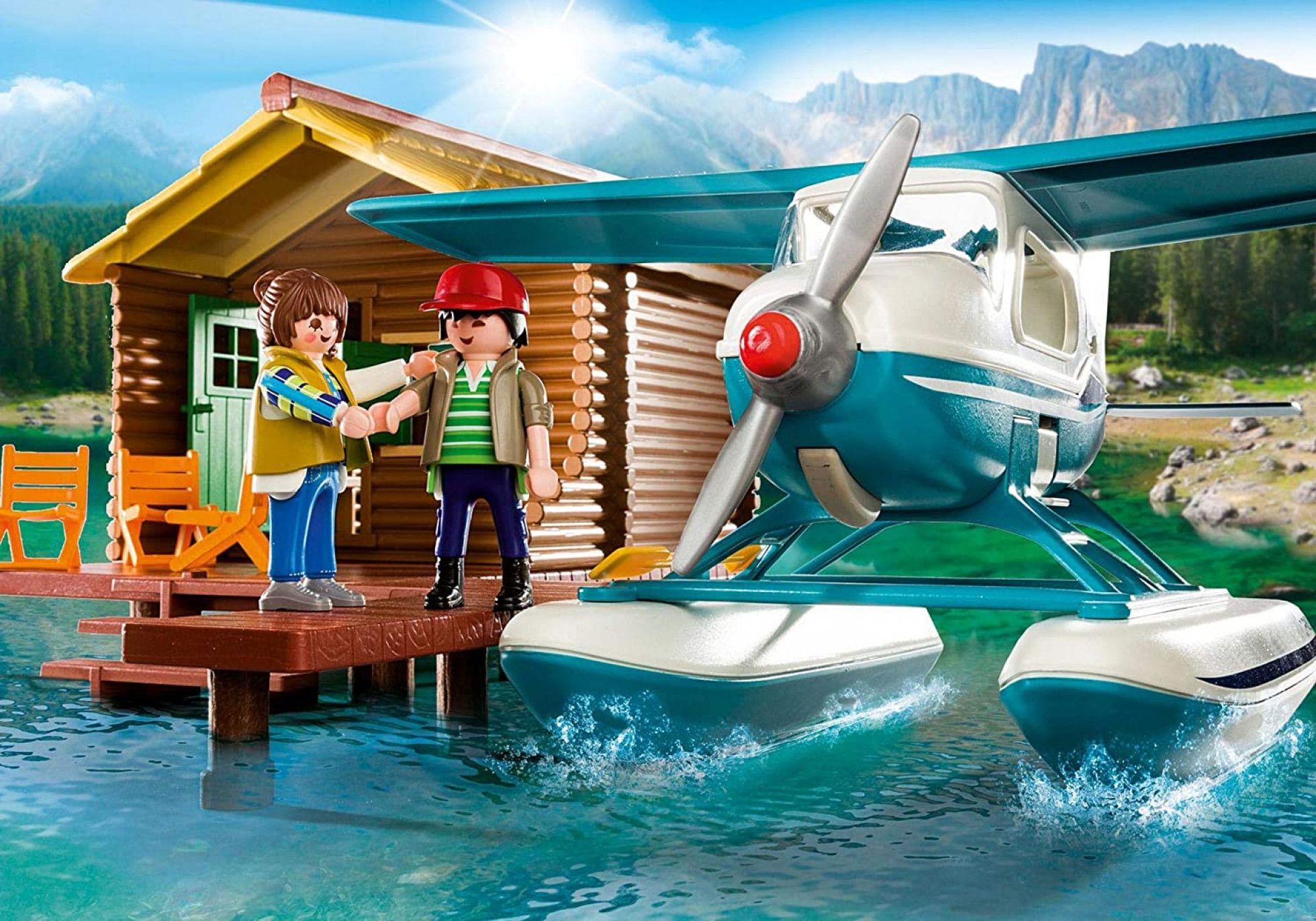 Casuta de lemn pe lac - Playmobil 6