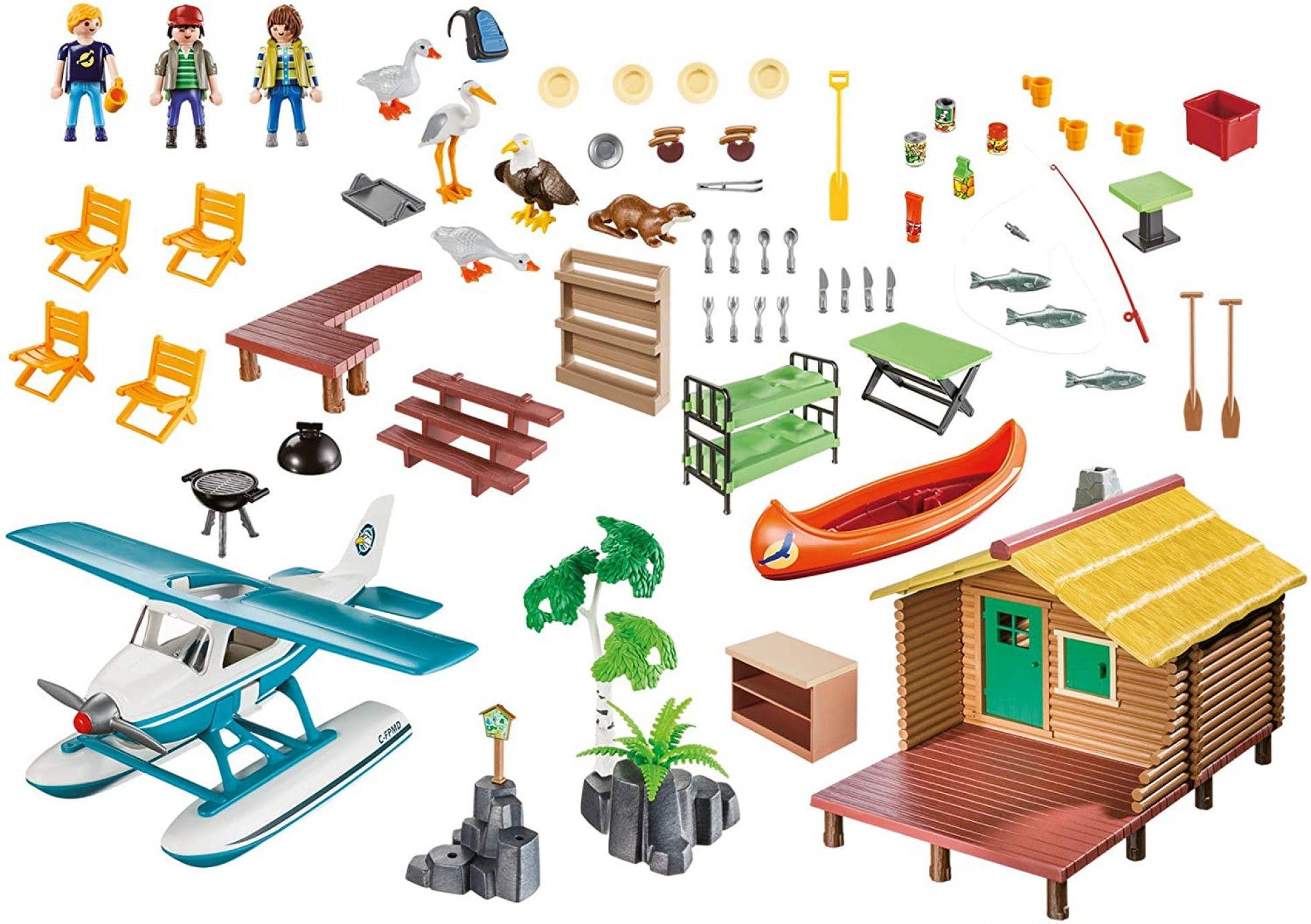Casuta de lemn pe lac - Playmobil 7