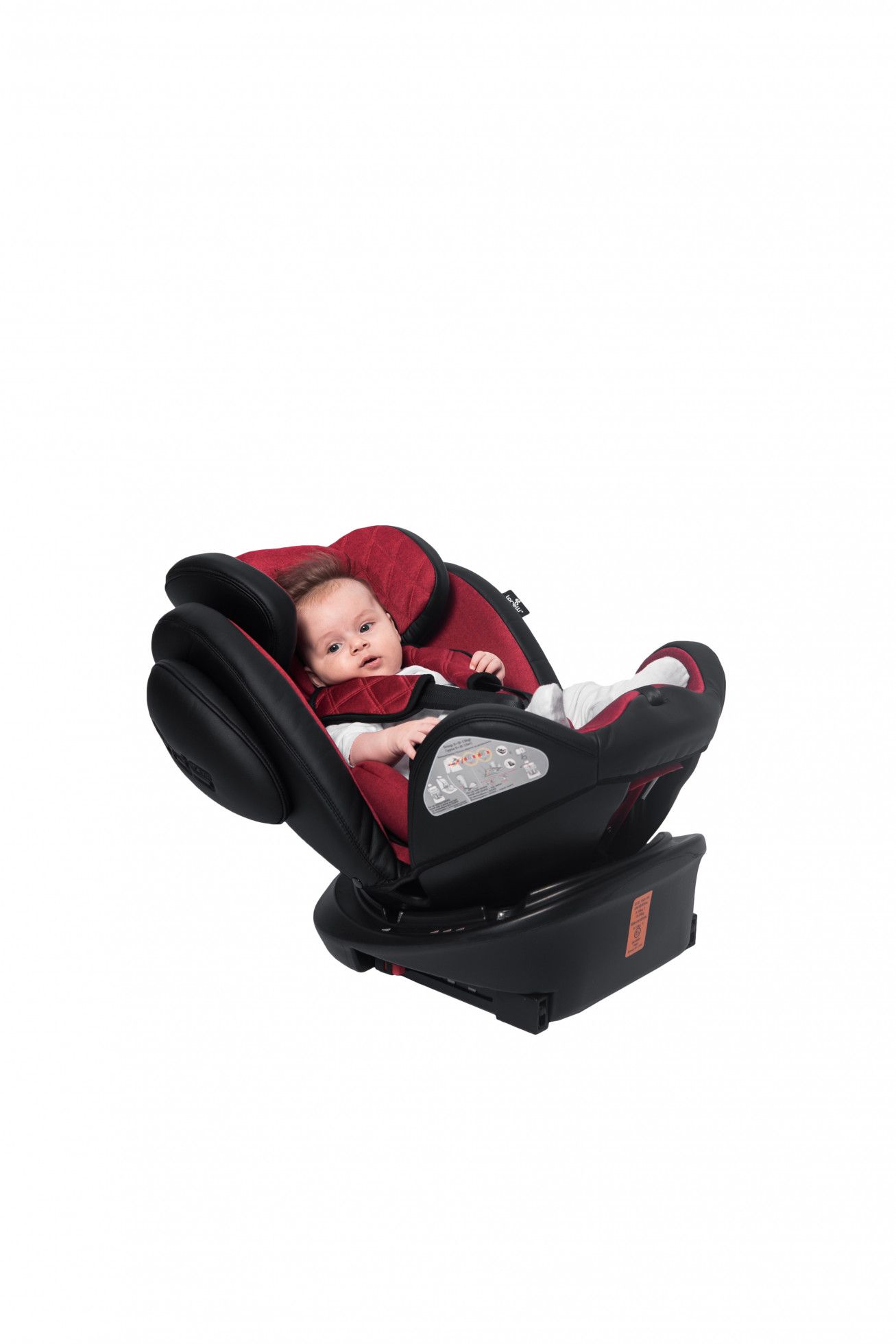 Scaun auto Aviator SPS IsoFix Black & Red - Lorelli