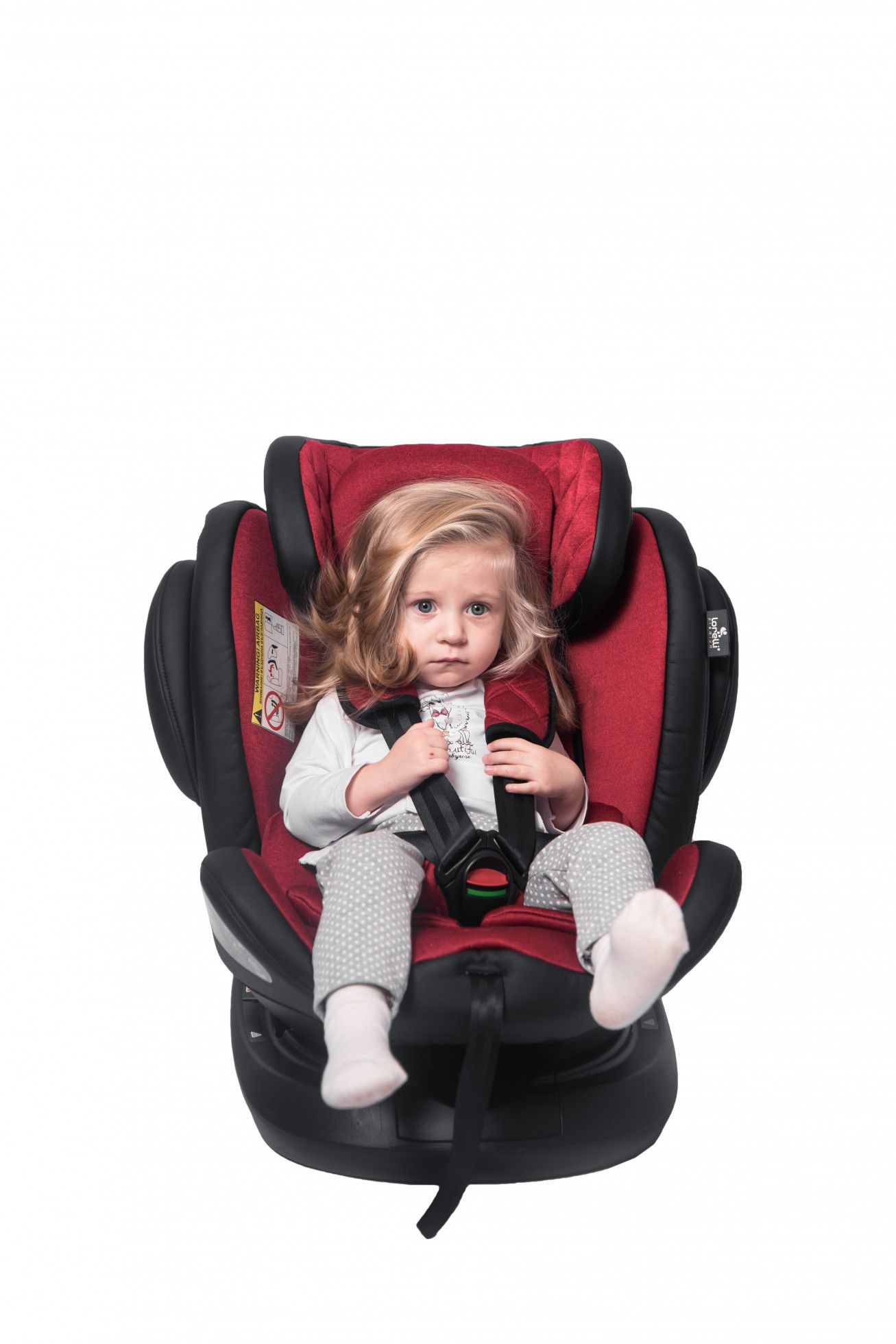 Scaun auto Aviator SPS IsoFix Black & Red - Lorelli