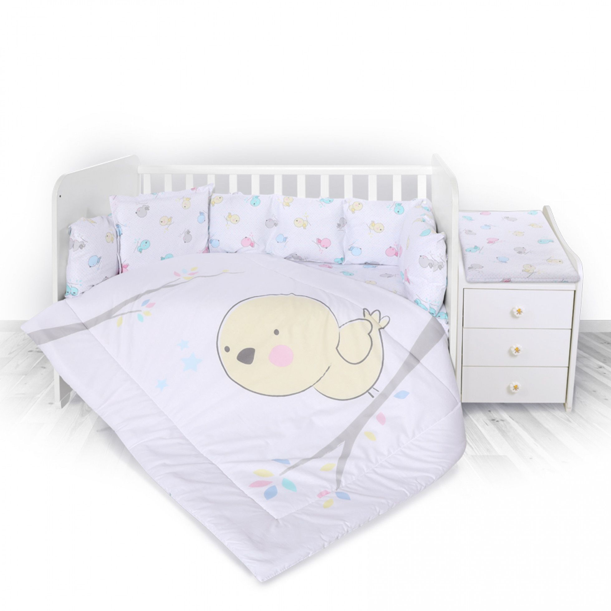 Set lenjerie de pat Trend Chicken - Lorelli 1