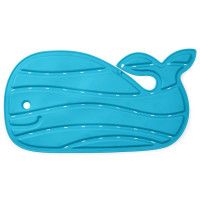Covoras de baie antiderapant Balena Moby albastru - Skip Hop