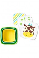 Set 3 caserole pentru pranz Girafa Zoo - Skip Hop