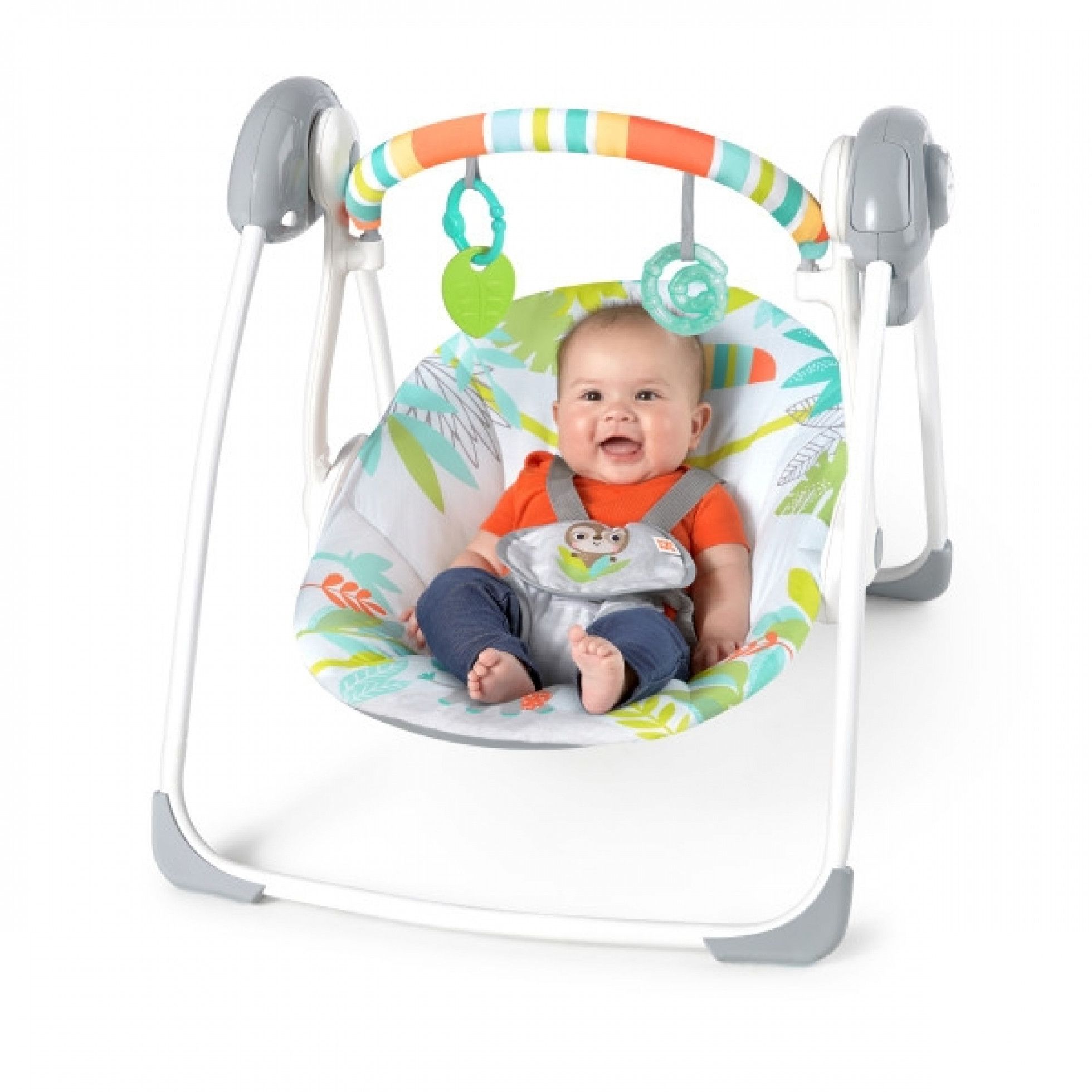 Leagan portabil Rainforest Vibe - Bright Starts 3