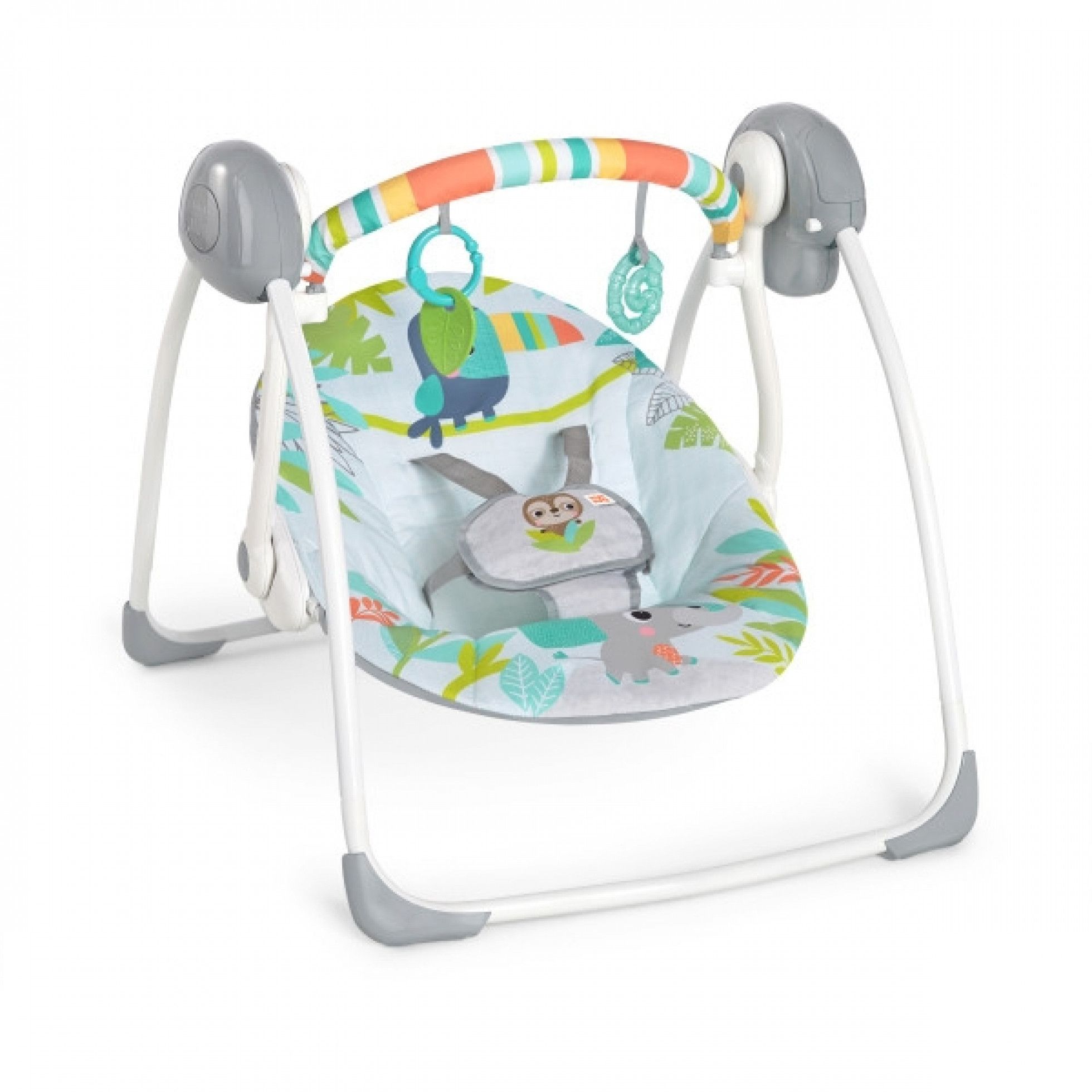 Leagan portabil Rainforest Vibe - Bright Starts 6