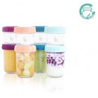 Set 8 boluri gradate din sticla 120 ml / 240 ml - Babymoov
