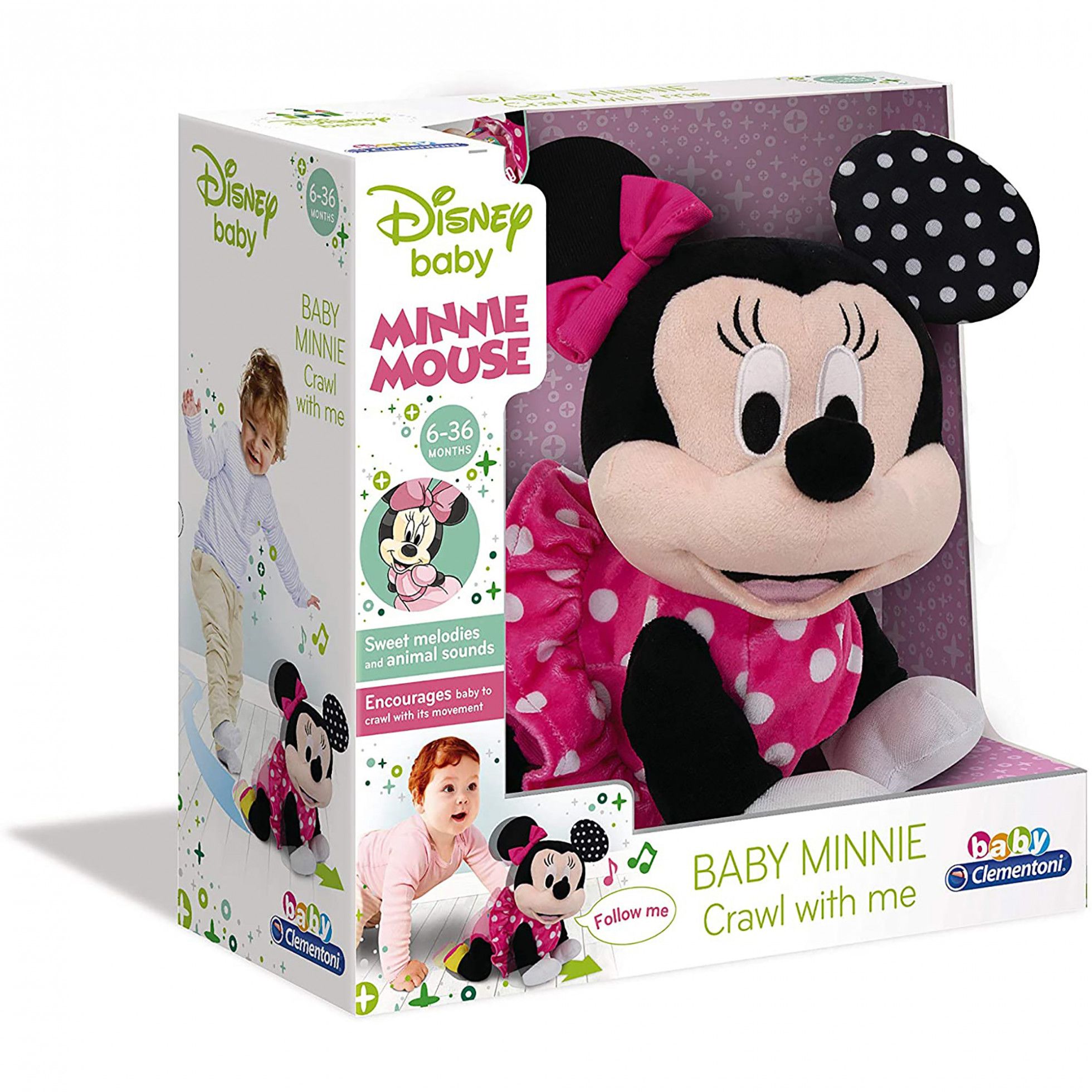 Jucarie interactiva Minnie Mouse Disney Primii Pasi - Clementoni 1