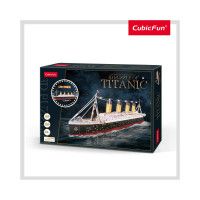Puzzle 3D LED Titanic - CubicFun