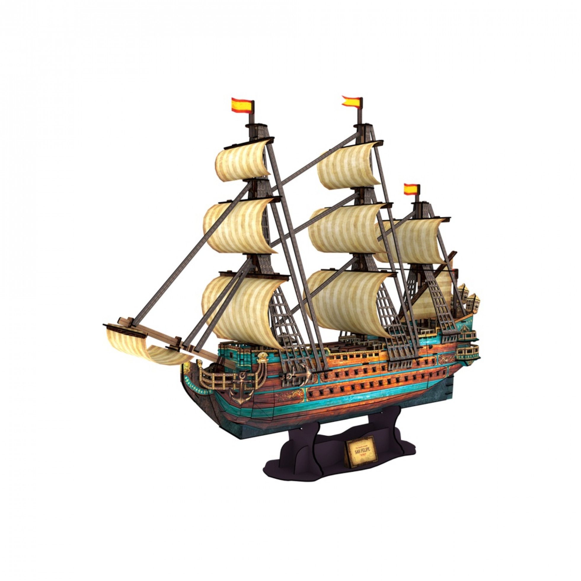 Puzzle 3D Nava San Felipe 248 piese - CubicFun 2