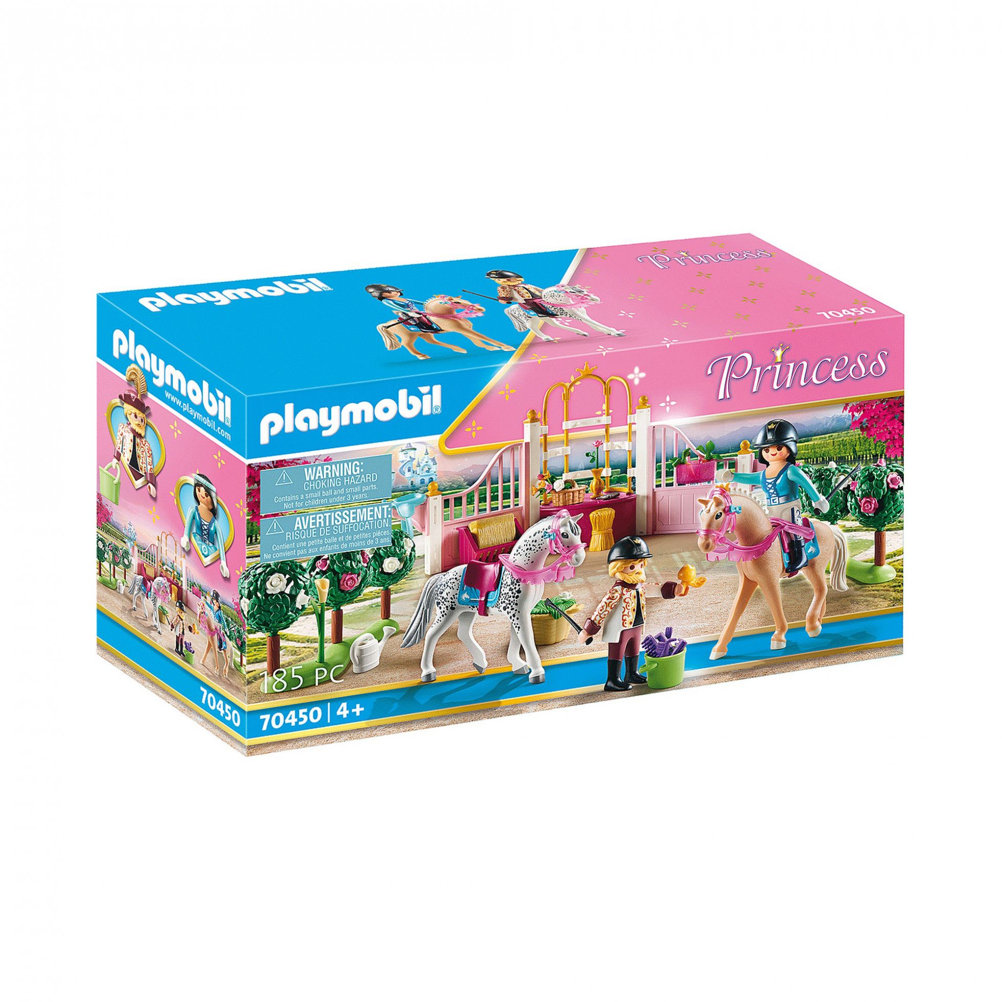 Lectii de echitatie la castelul printesei - Playmobil 1
