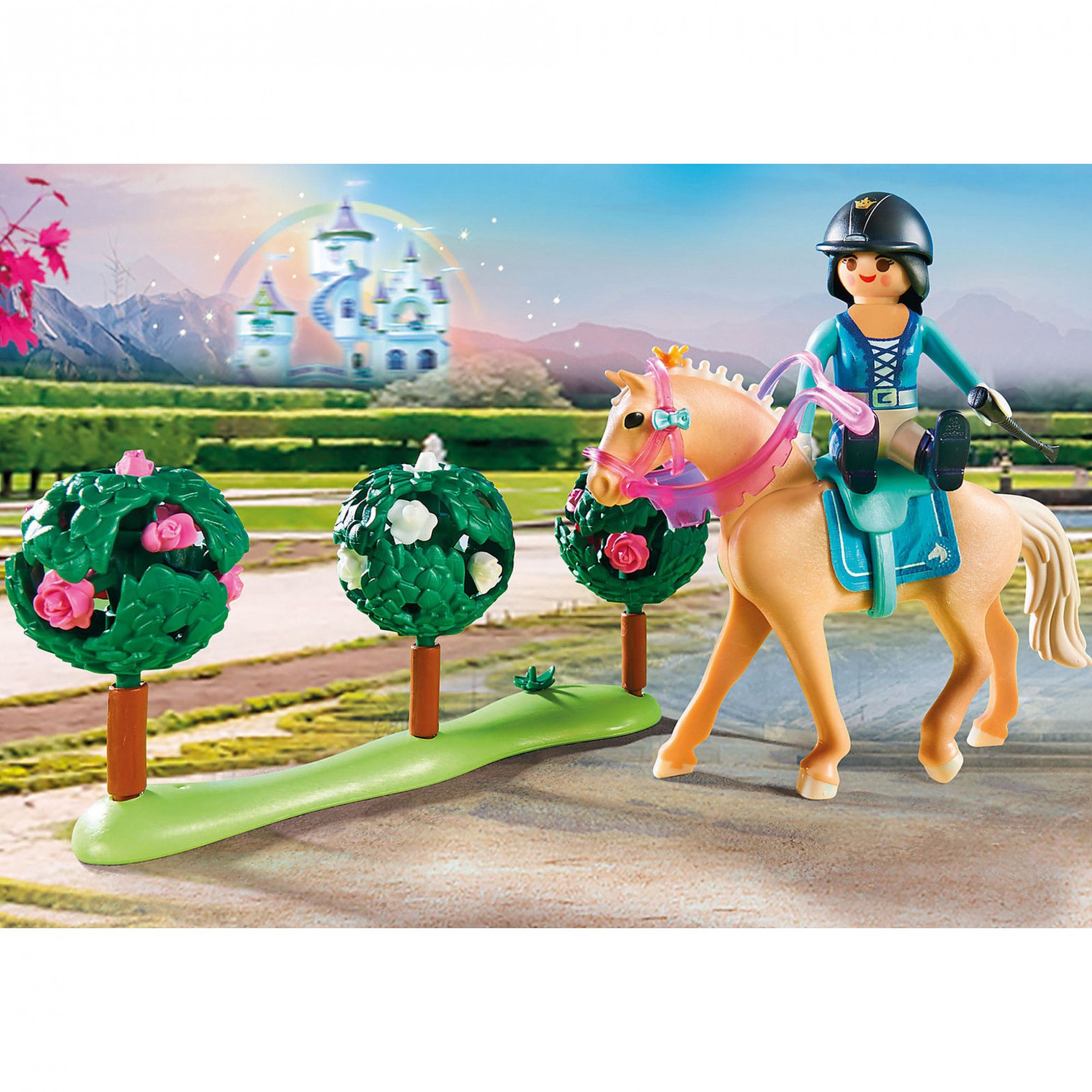 Lectii de echitatie la castelul printesei - Playmobil 4