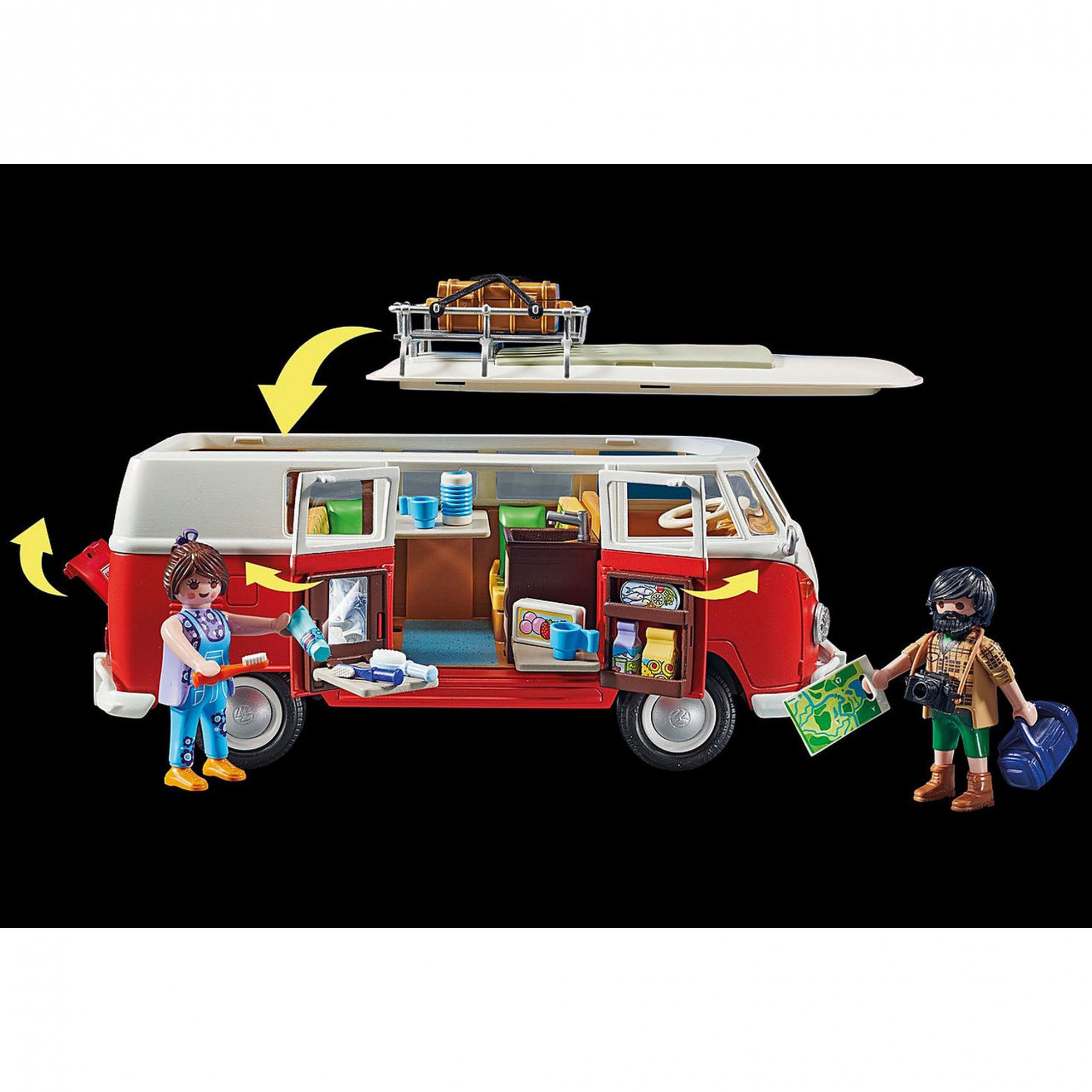 Duba de camping Volkswagen T1 - Playmobil 5