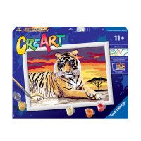 Set pictura pe numere Tigru - Ravensburger