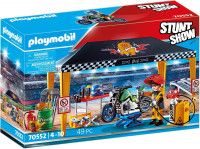 Cortul de reparatii auto Stunt Show - Playmobil