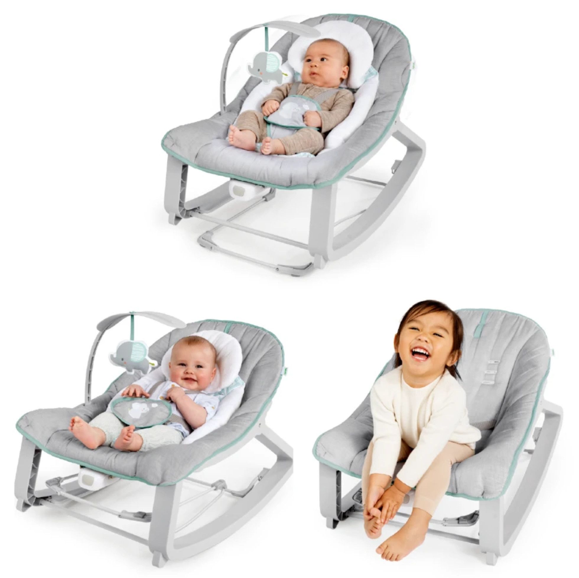 Leagan si balansoar Keep Cozy 3 in 1 Weaver - InGenuity 2