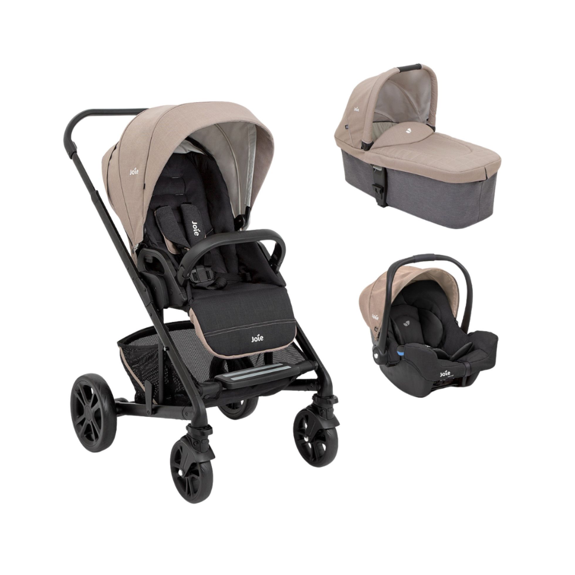 Carucior multifunctional 3 in 1 Chrome Mushroom - Joie 1