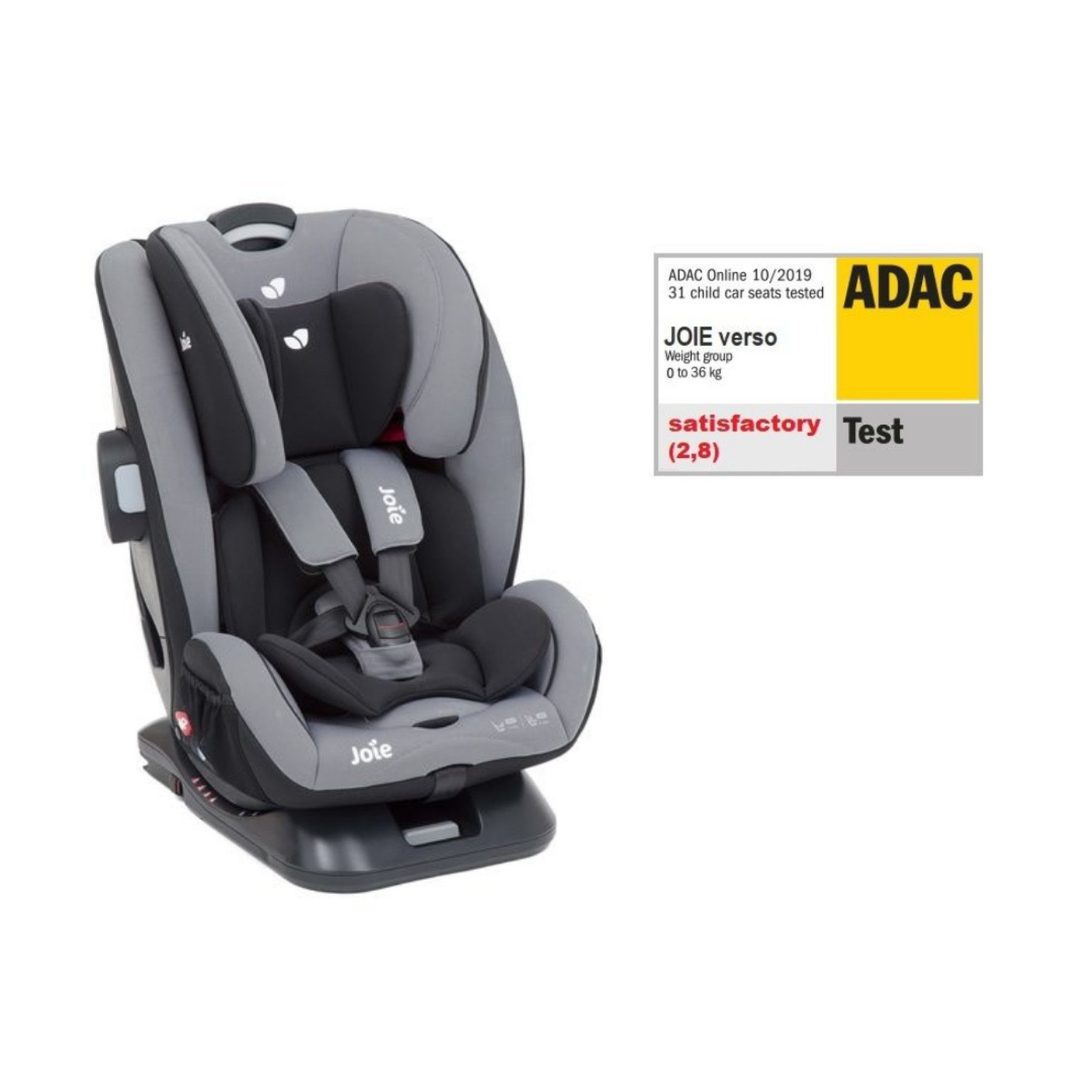Scaun auto Isosafe Verso Slate, 0-36 kg, testat ADAC - Joie 16