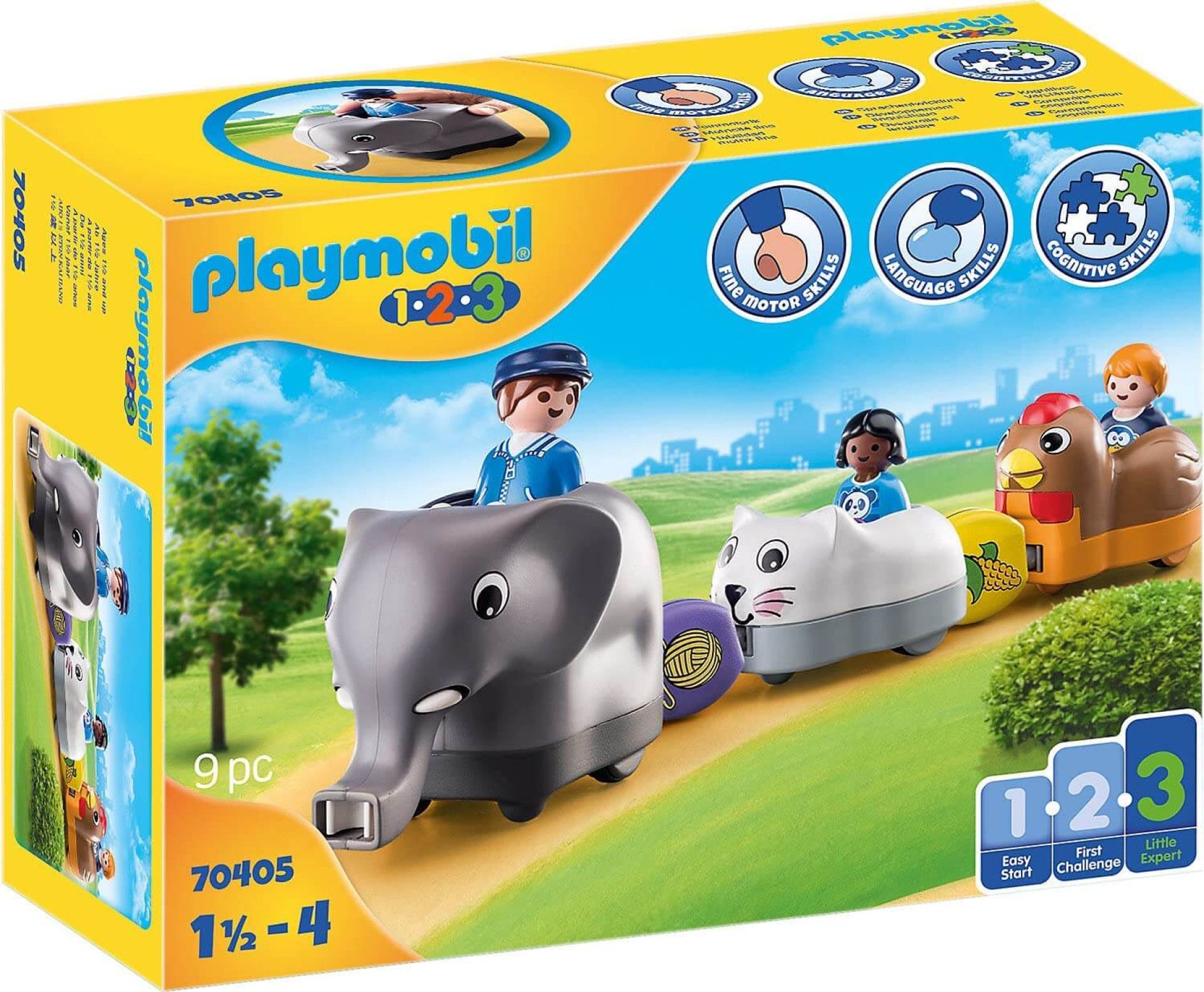 1.2.3 Tren cu animalute - Playmobil 1