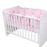 Set laterale pentru patut 60x120 cm, Pink - Lorelli