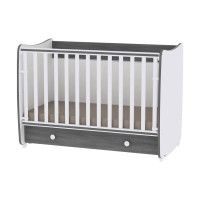 Mobilier DREAM NEW 60x120, White & Vintage Gray - Lorelli