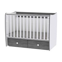Mobilier MATRIX NEW, White & Vintage Gray - Lorelli