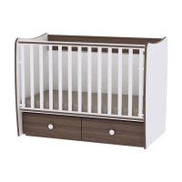 Mobilier MATRIX NEW, White & Walnut - Lorelli