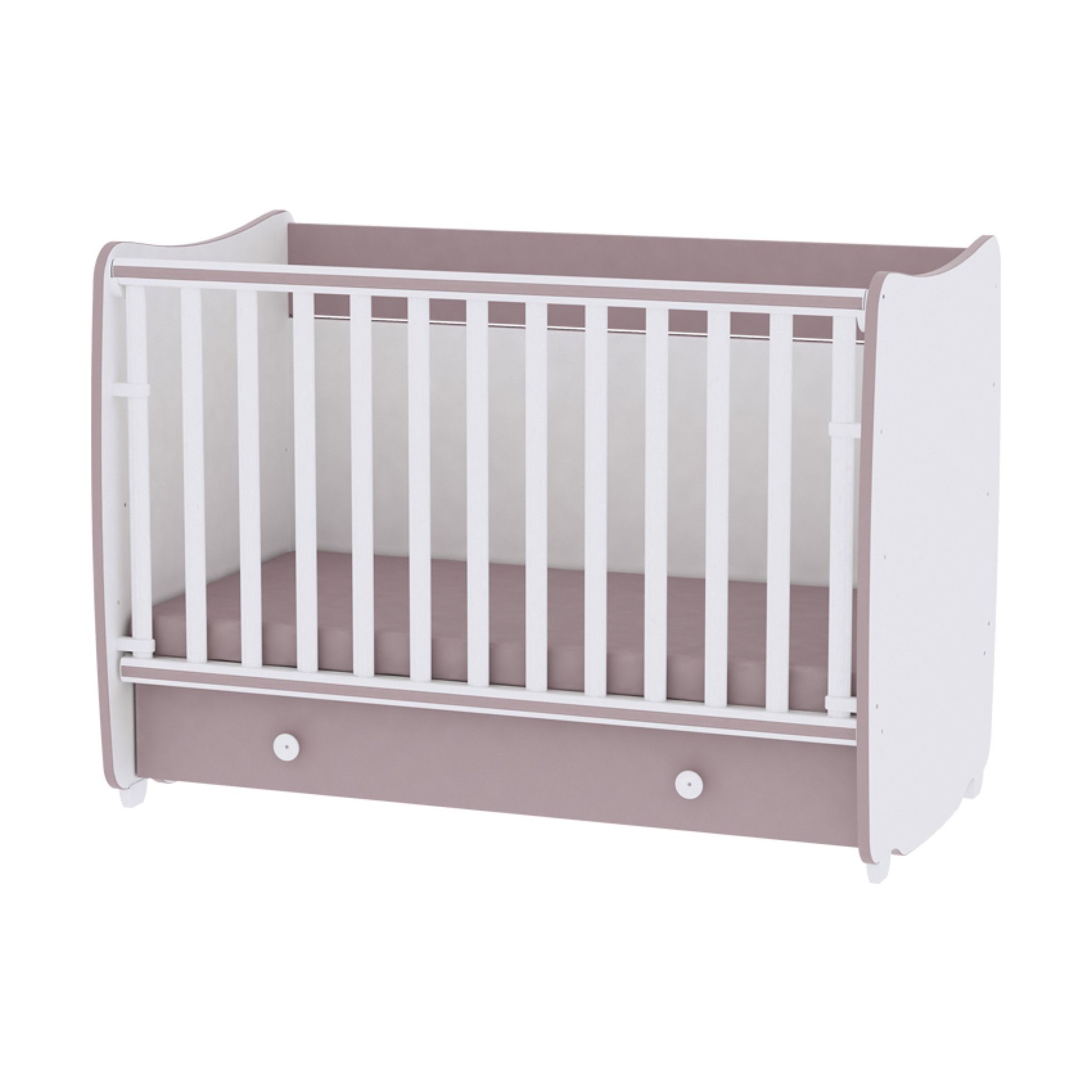 Mobilier DREAM NEW 60x120, White & Cappuccino - Lorelli 1