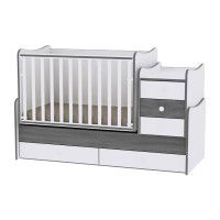 Mobilier MAXI PLUS NEW, White & Vintage Gray - Lorelli