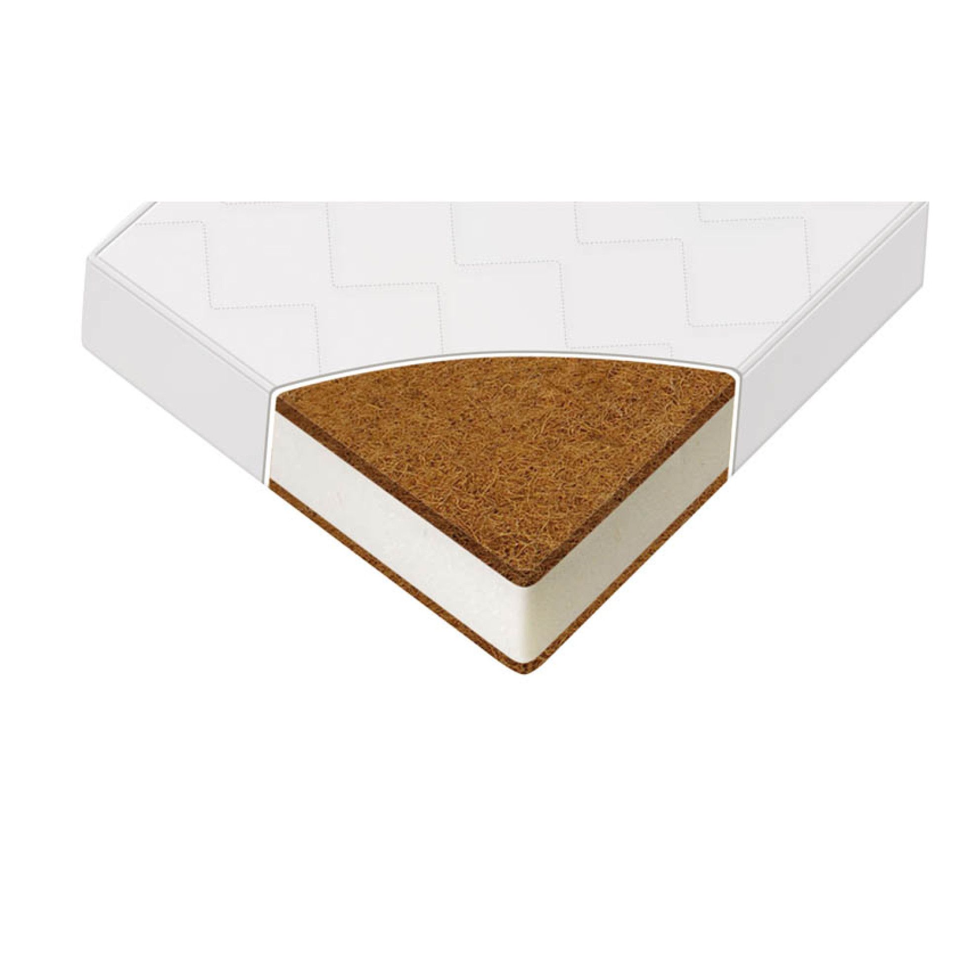 Saltea ECO TEX 60/120/10 cm, alb - Lorelli 3