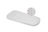 Set saltea si pernuta pentru carucior, Air Comfort, universal, 33x80x3 cm, alb - Lorelli