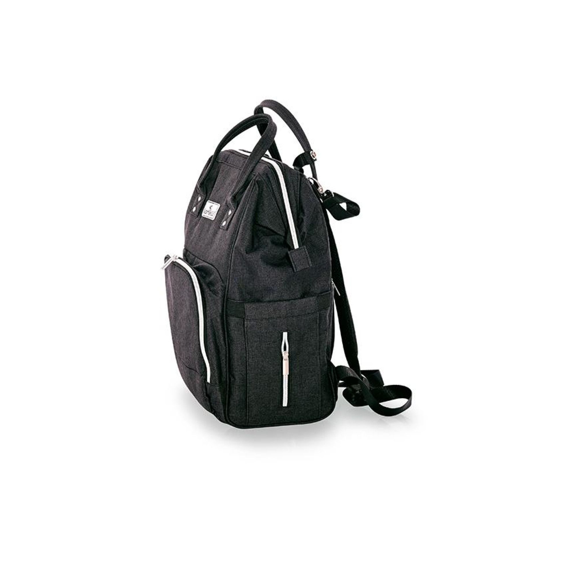 Rucsac accesorii bebelusi Tina, multiple compartimente, Black - Lorelli 3