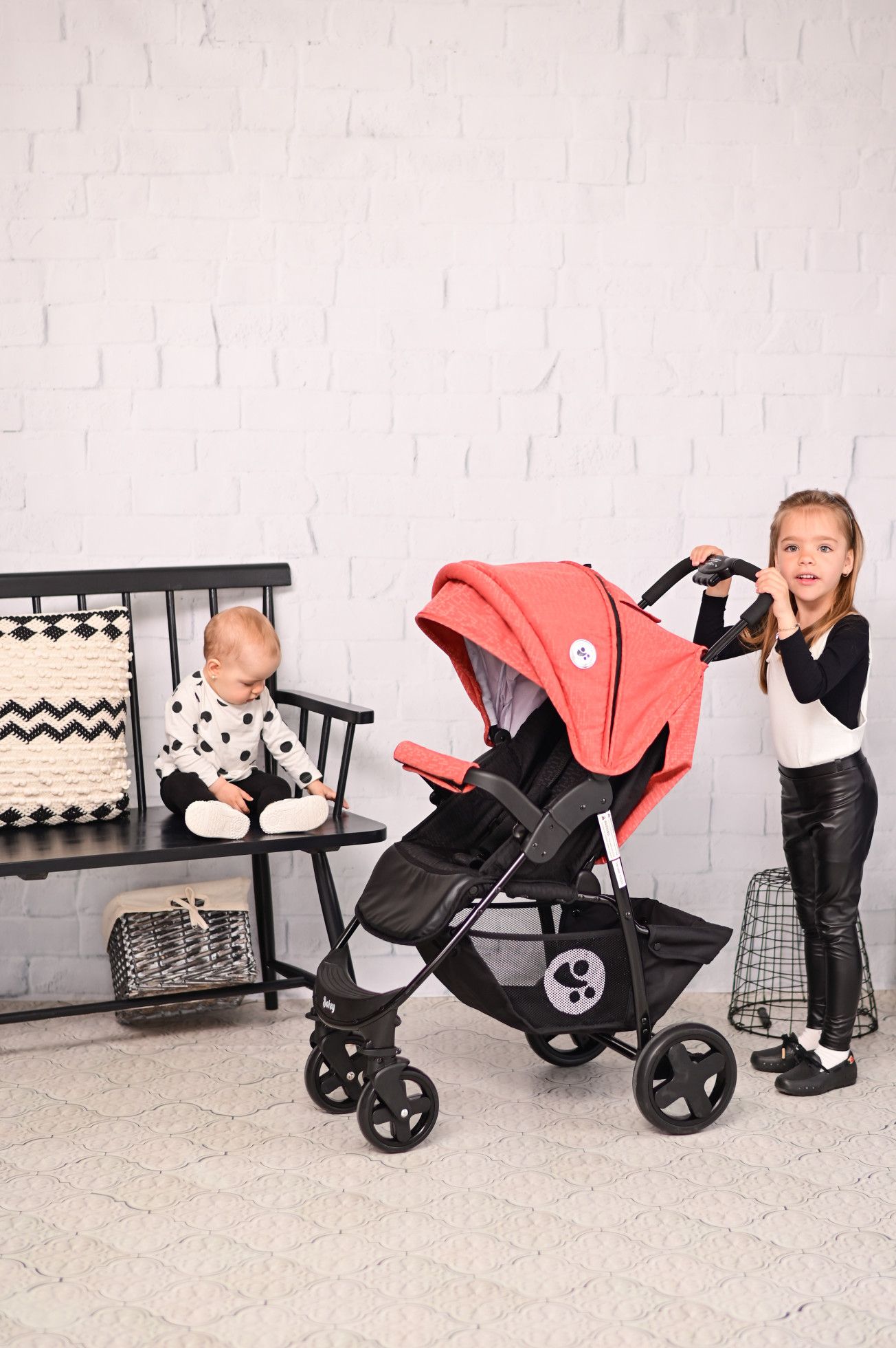 Carucior sport Daisy Basic, cu husa de picioare, String - Lorelli 5