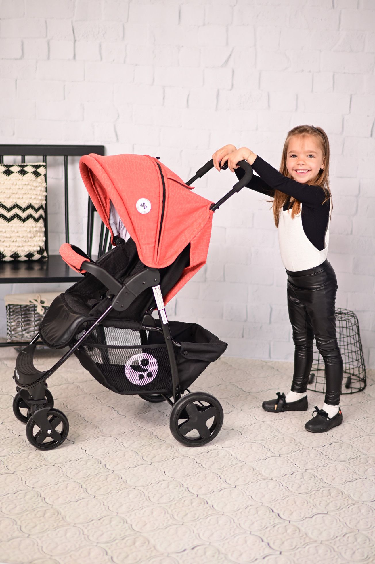 Carucior sport Daisy Basic, cu husa de picioare, String - Lorelli 6