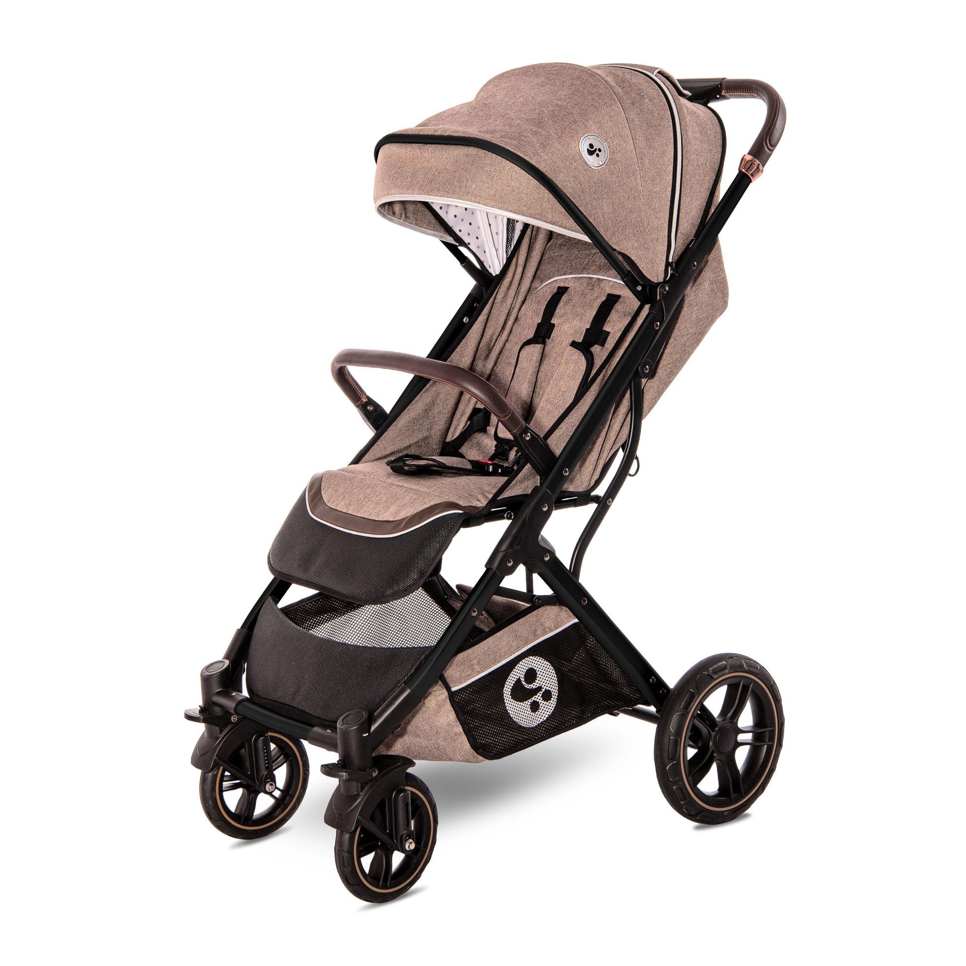 Carucior Set, Storm, pana la 22 kg, cos auto inclus, cadru aluminiu, Pearl Beige - Lorelli 2