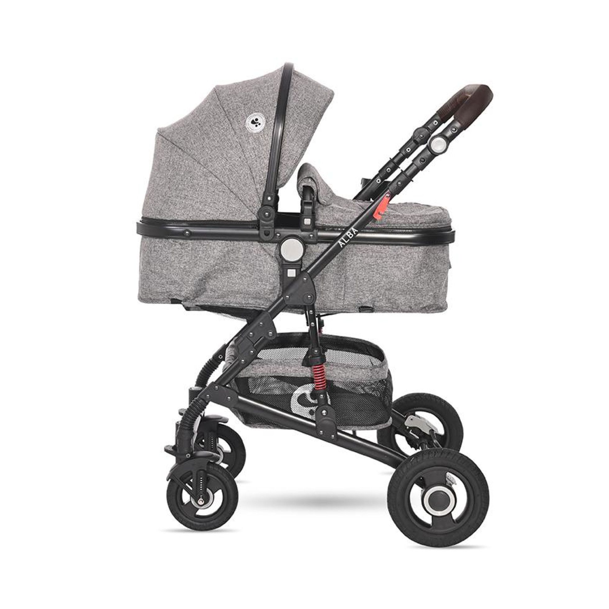 Carucior Alba Set Premium, Steel Grey - Lorelli 3