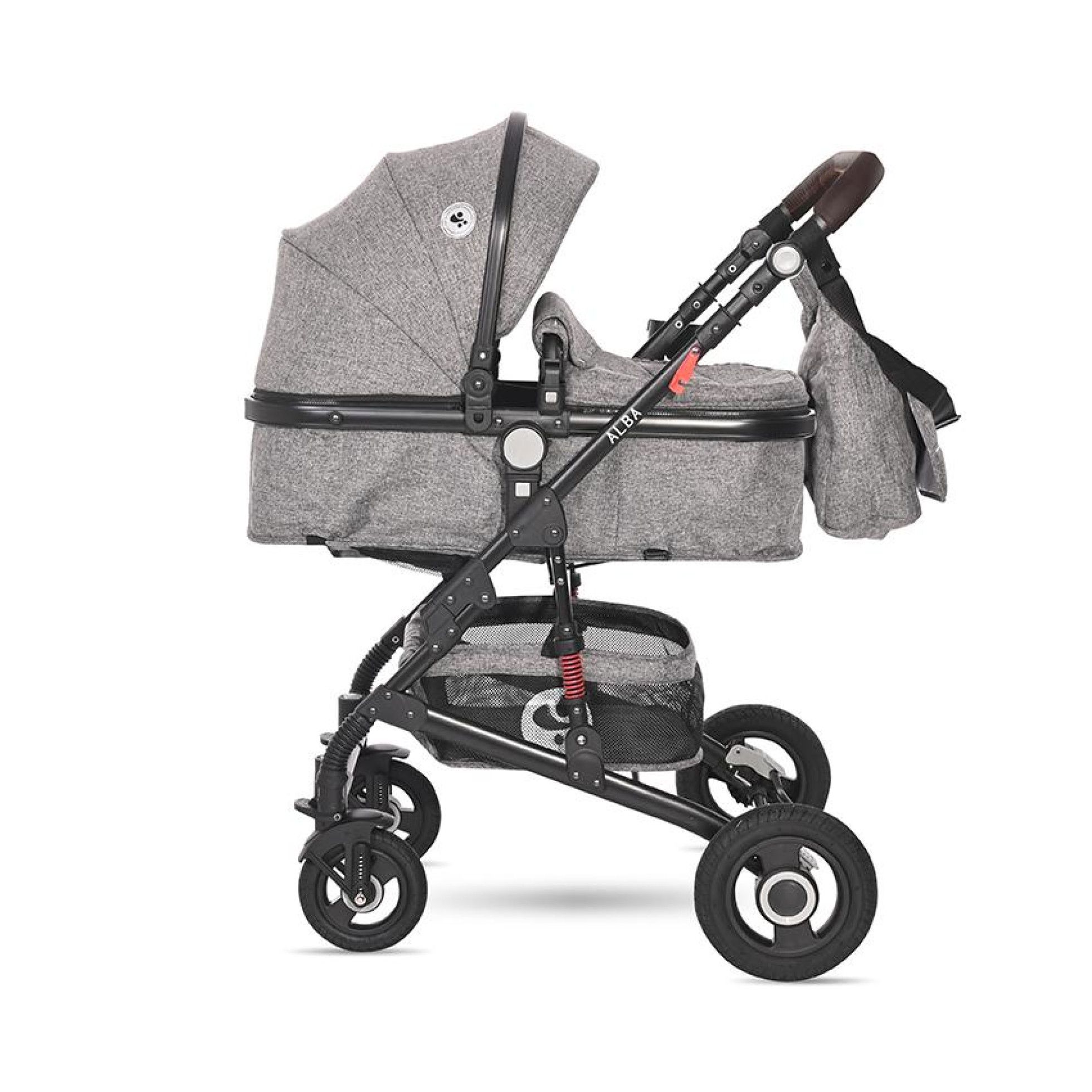 Carucior Alba Set Premium, Steel Grey - Lorelli 4