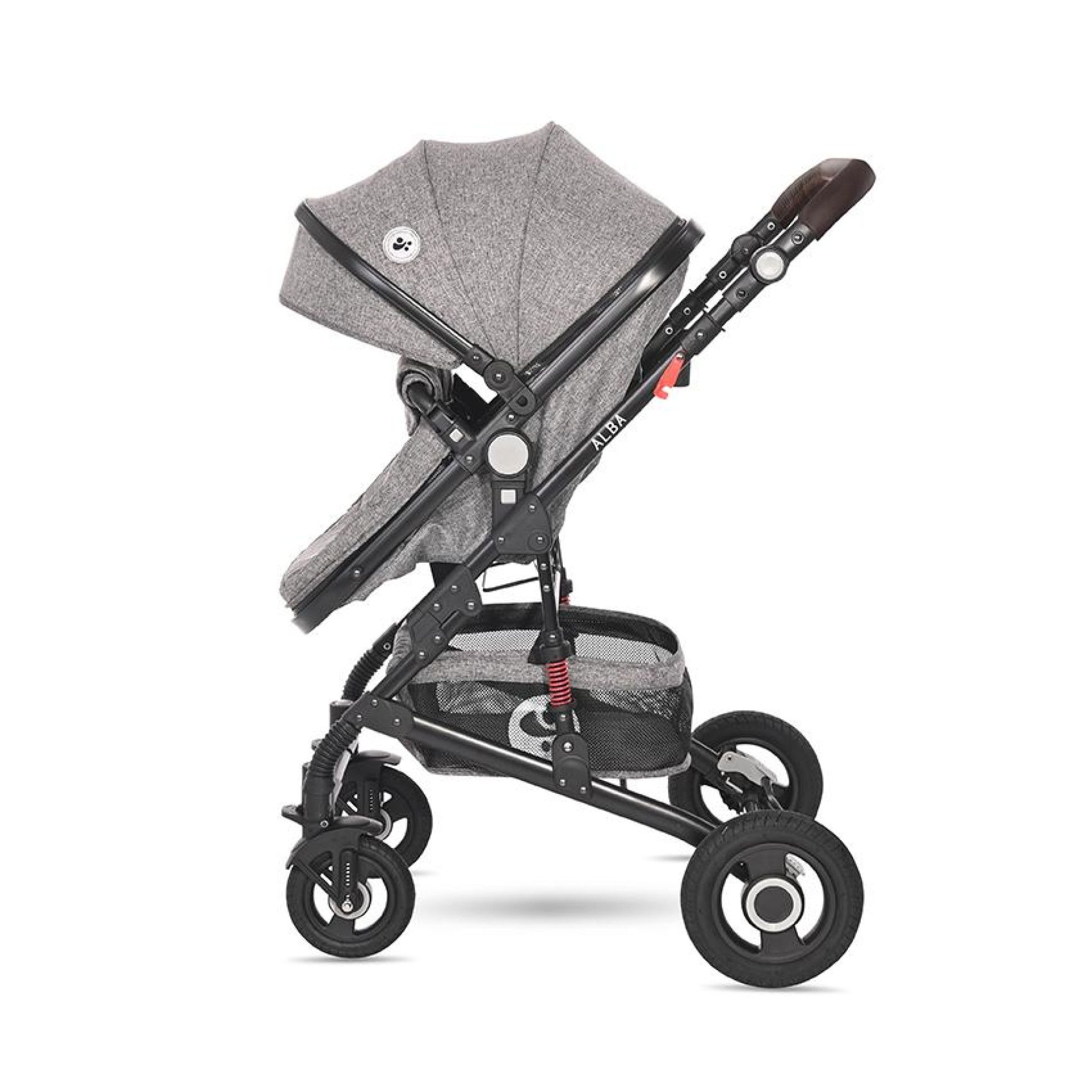 Carucior Alba Set Premium, Steel Grey - Lorelli 7