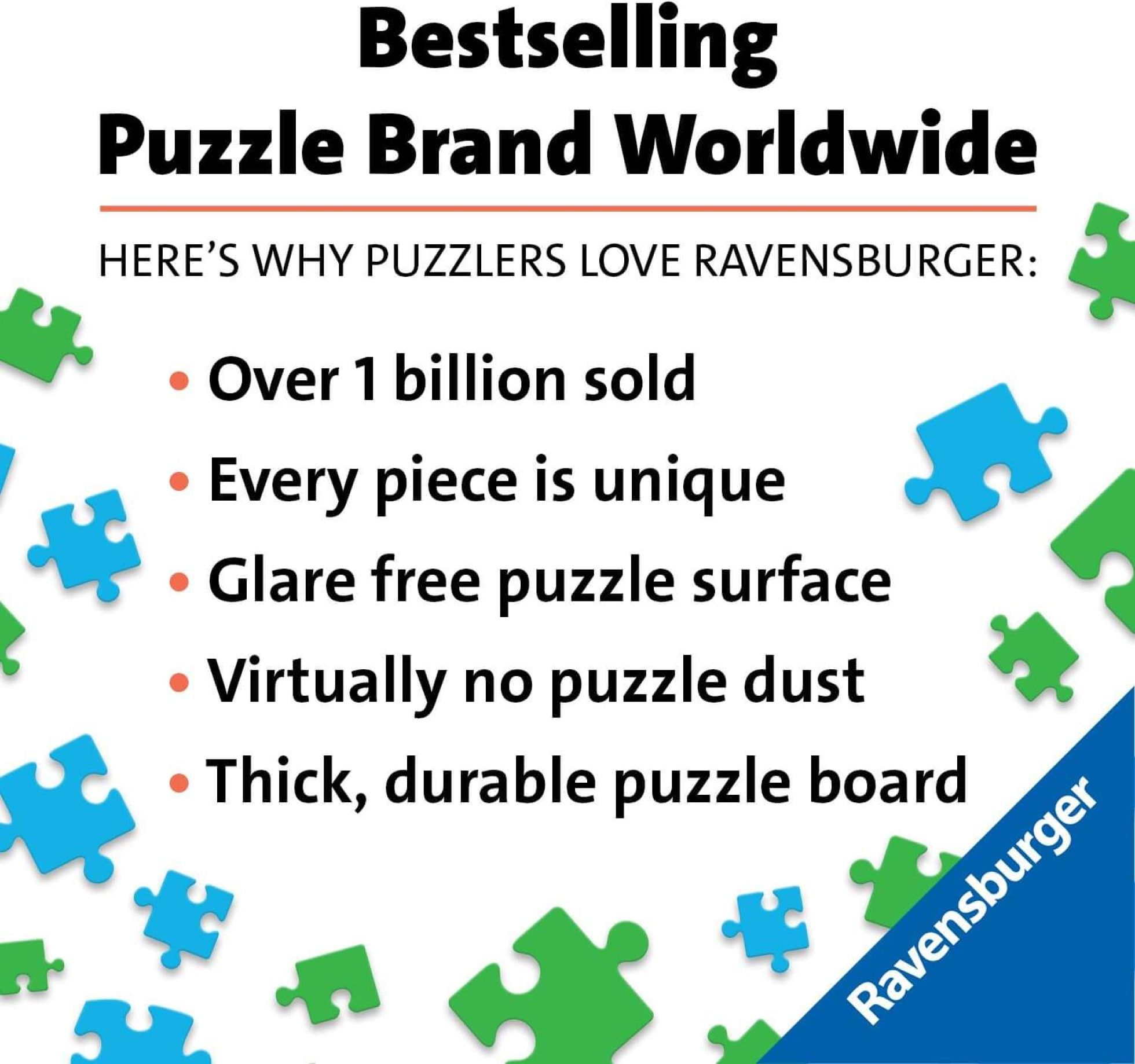 Puzzle Porci Zburand, 1000 piese - Ravensburger 3