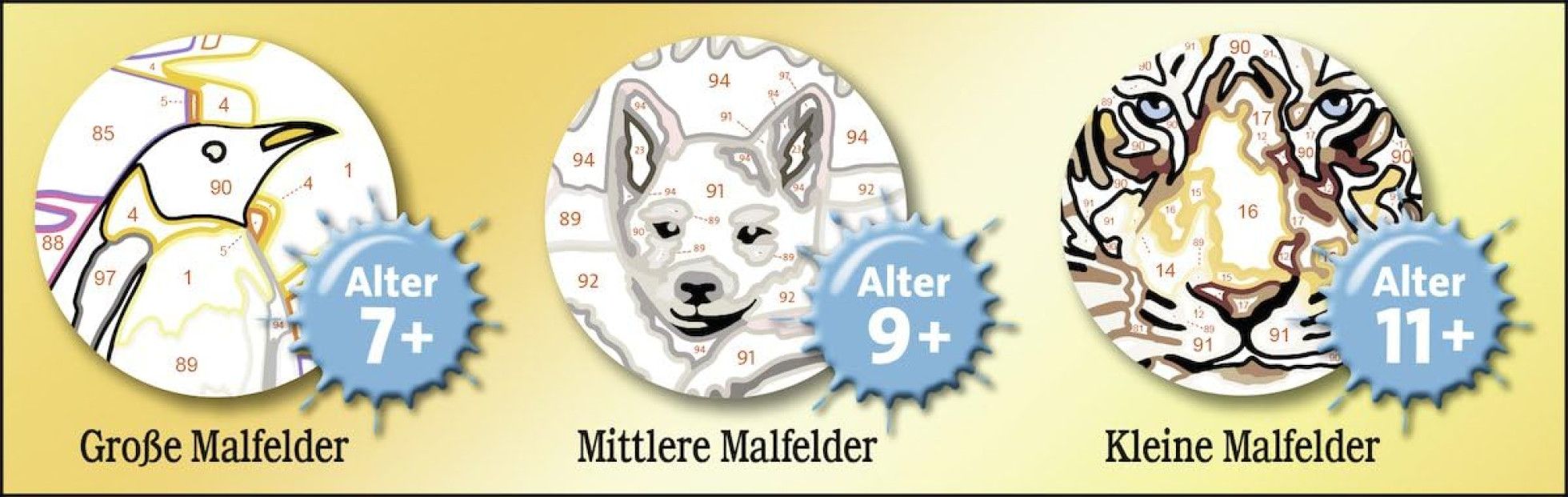 Pictura pe numere Pisicute - Ravensburger 4
