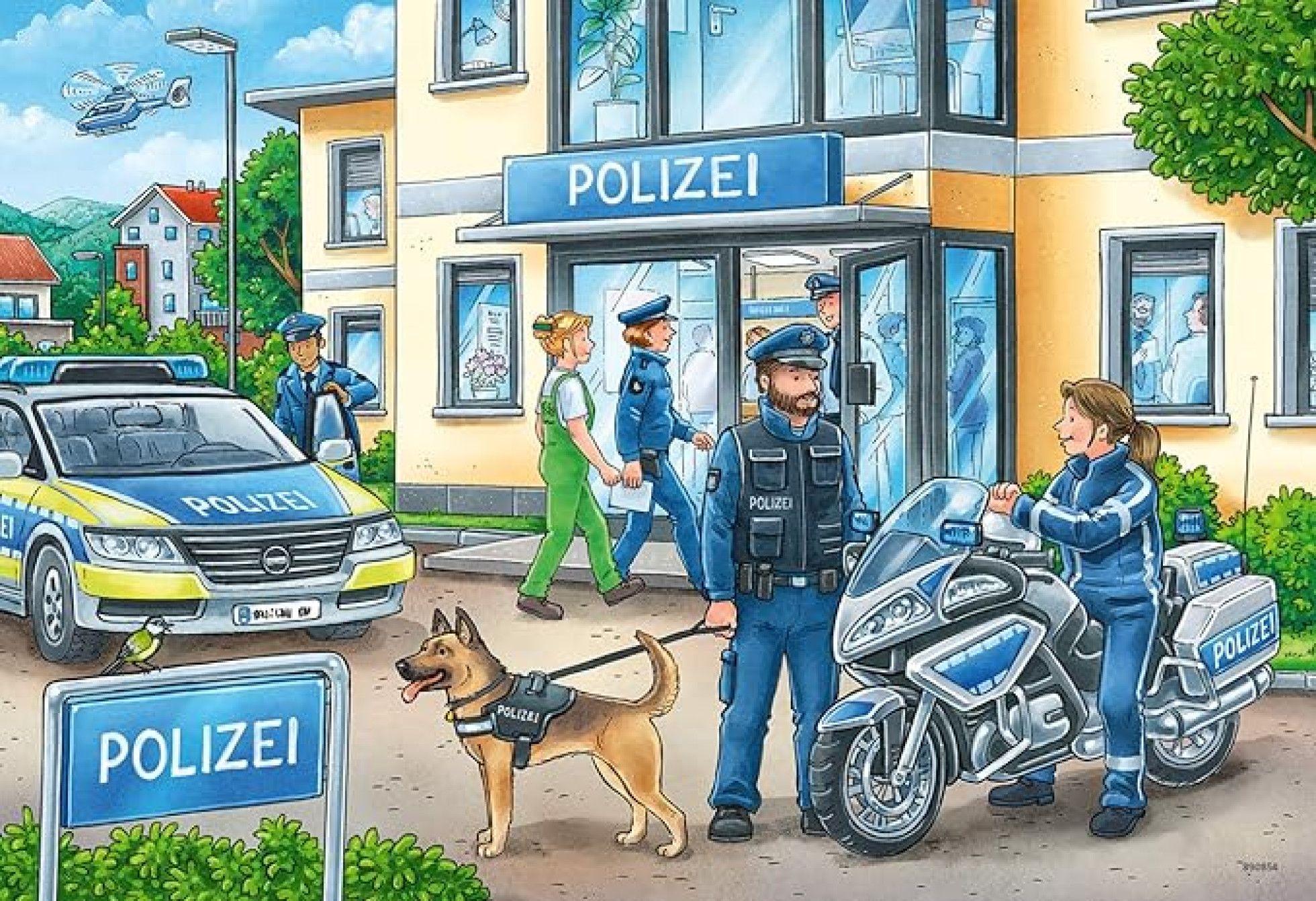Puzzle Ancheta Politie, 2x24 piese - Ravensburger 2