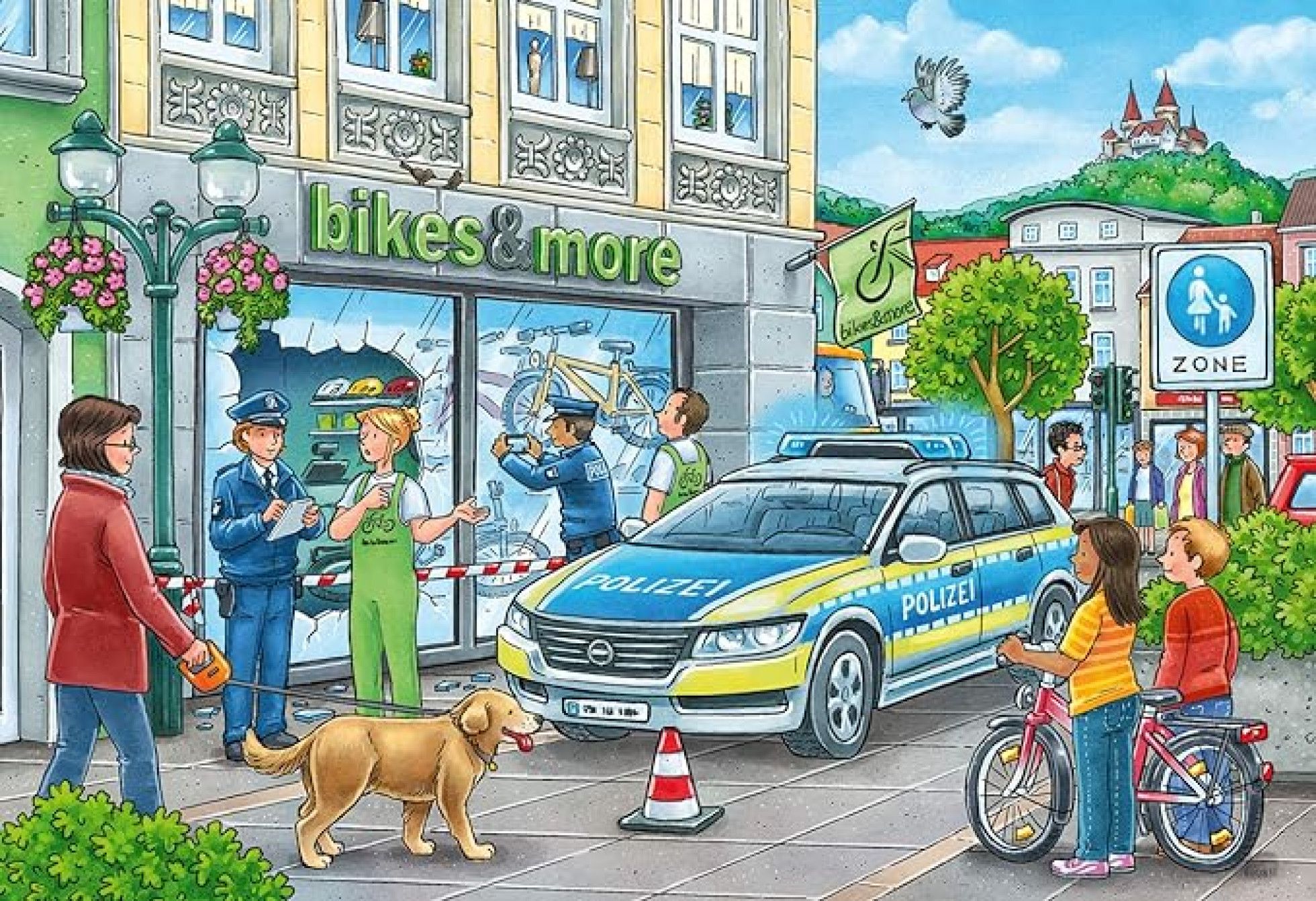 Puzzle Ancheta Politie, 2x24 piese - Ravensburger 3