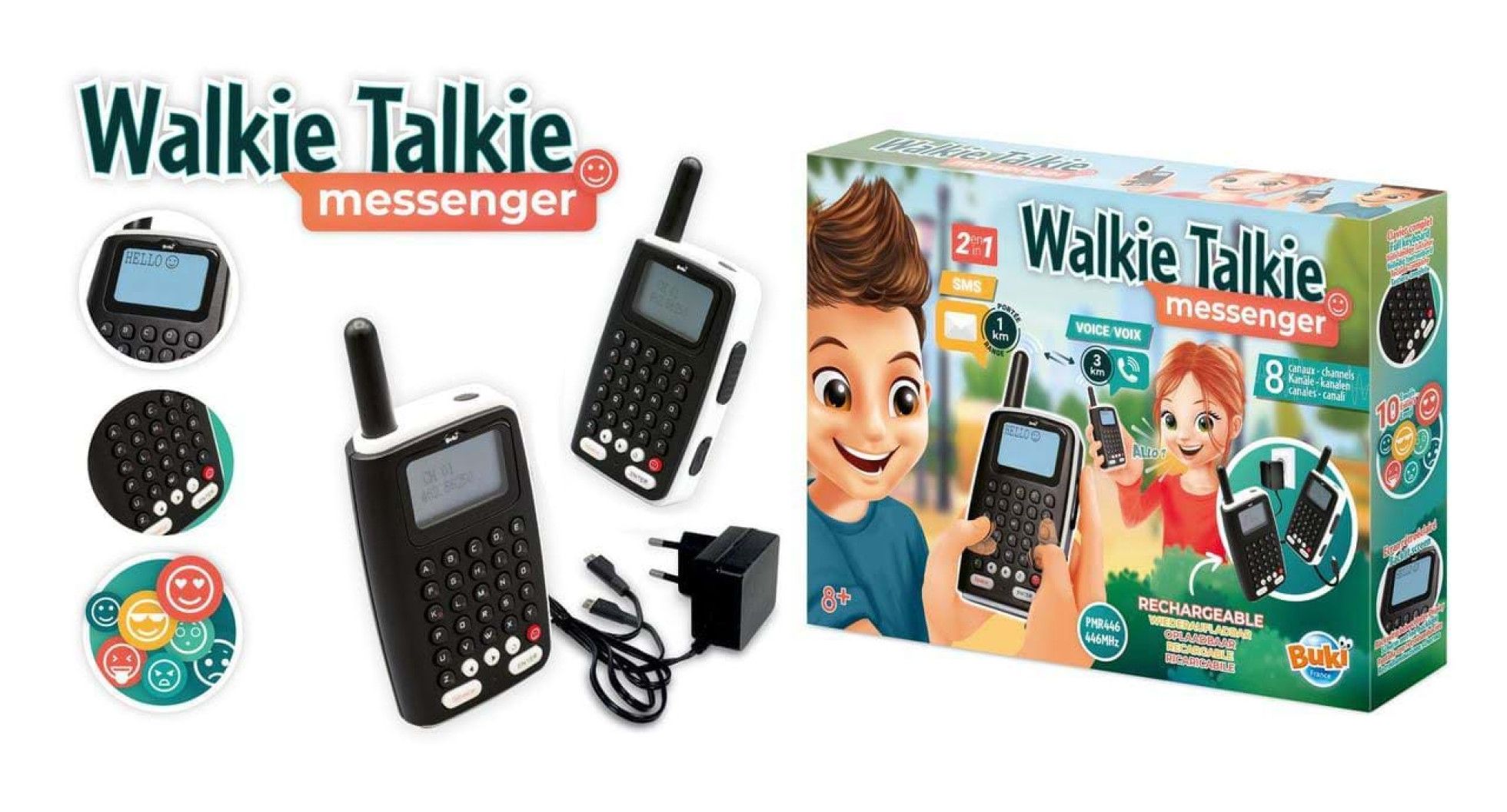 Walkie Talkie Messenger - BUKI France 7