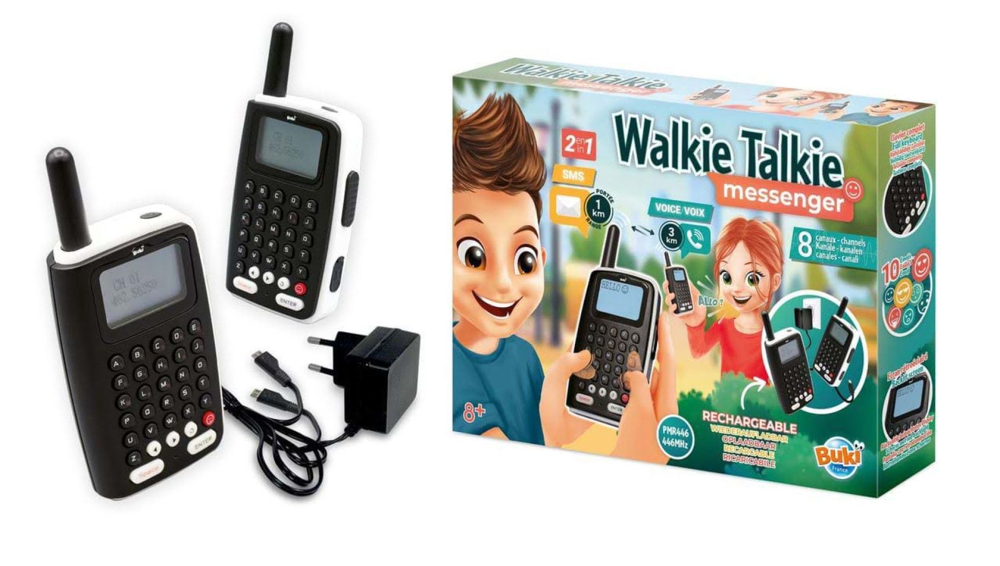 Walkie Talkie Messenger - BUKI France 4