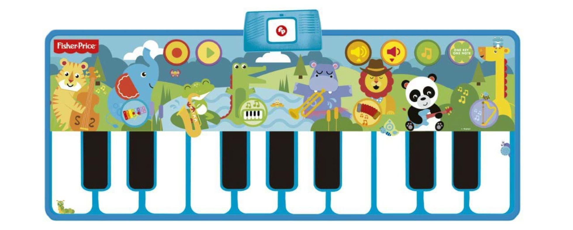 Covor muzical tip pian 149 cm - Fisher Price 3