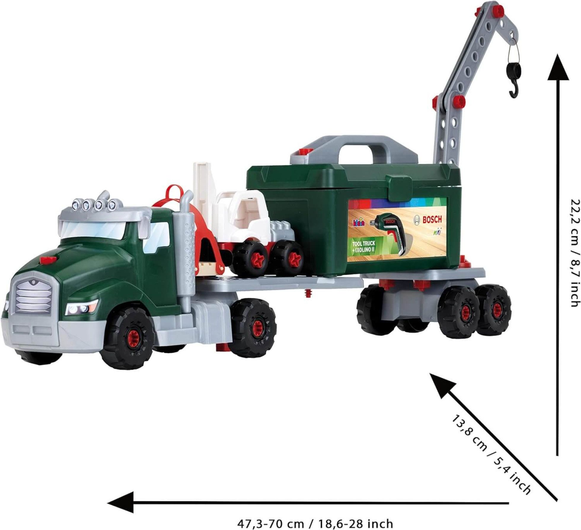 Set camion cu trusa scule Ixolino Bosch - Klein 2