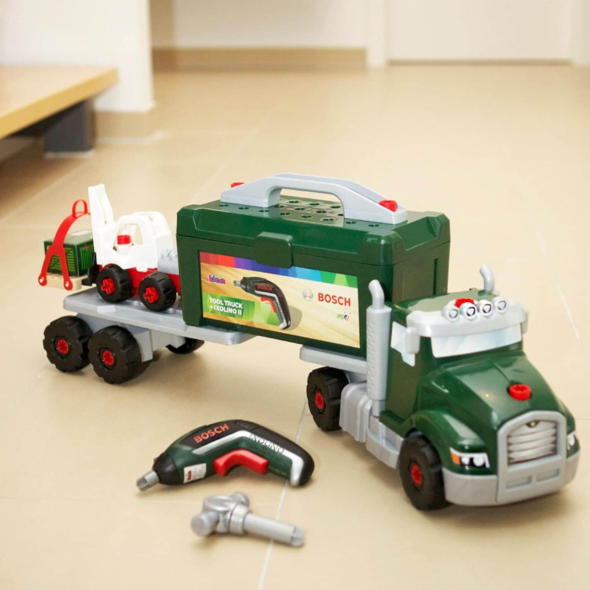 Set camion cu trusa scule Ixolino Bosch - Klein 13